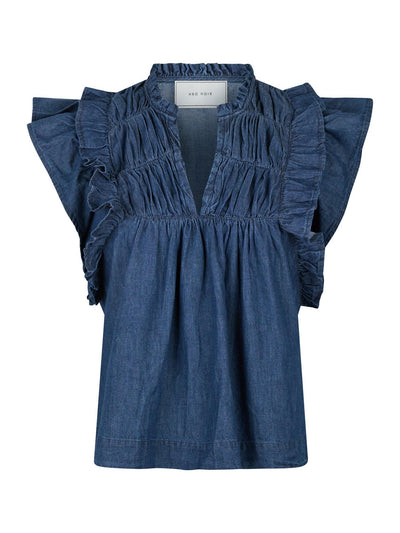 Jayla Denim Top