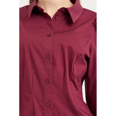 Malika Shirt Bordeaux