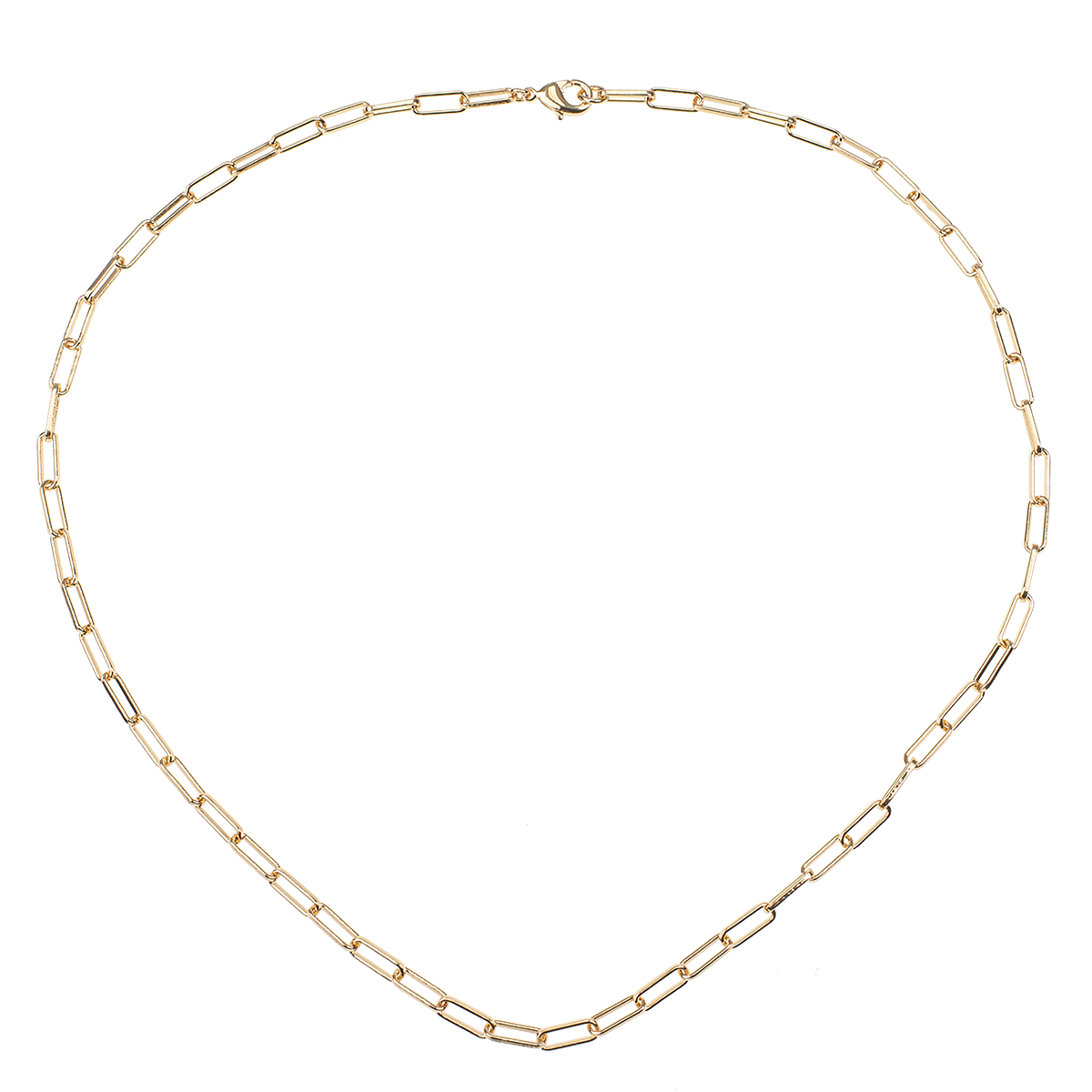THICK CHAIN NECKLACE 50 CM
