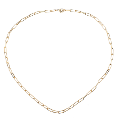 THICK CHAIN NECKLACE 50 CM