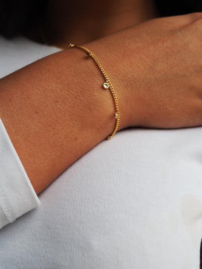 Multi Crystal Bracelet