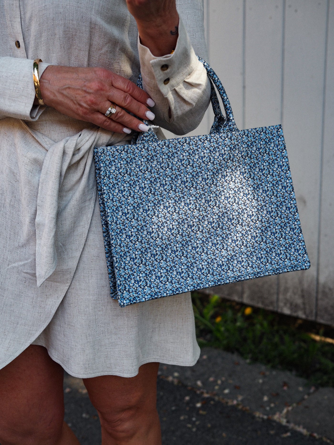 Tote Bag Mini Mw Liberty Pepper blue