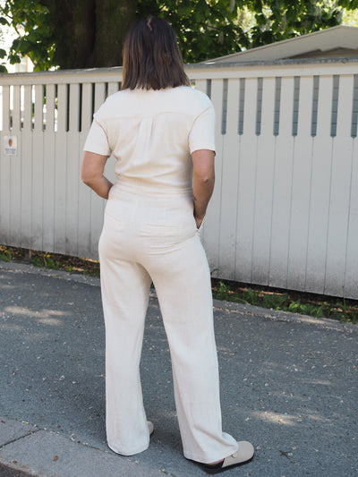 Carello Jumpsuit Beige