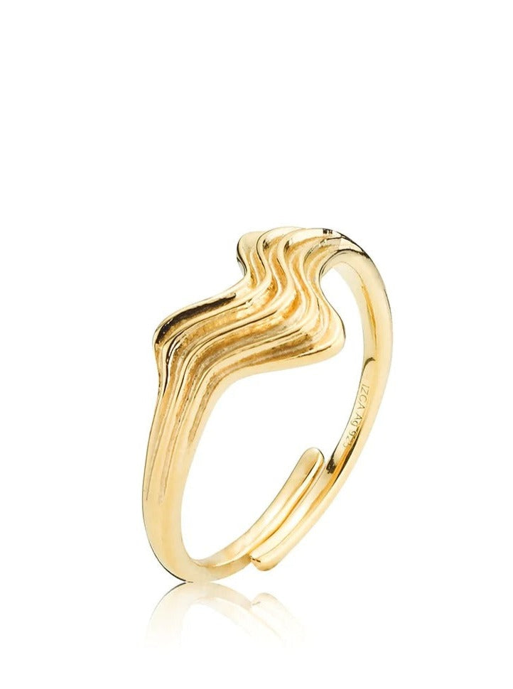Silke Ring Gold-Plated