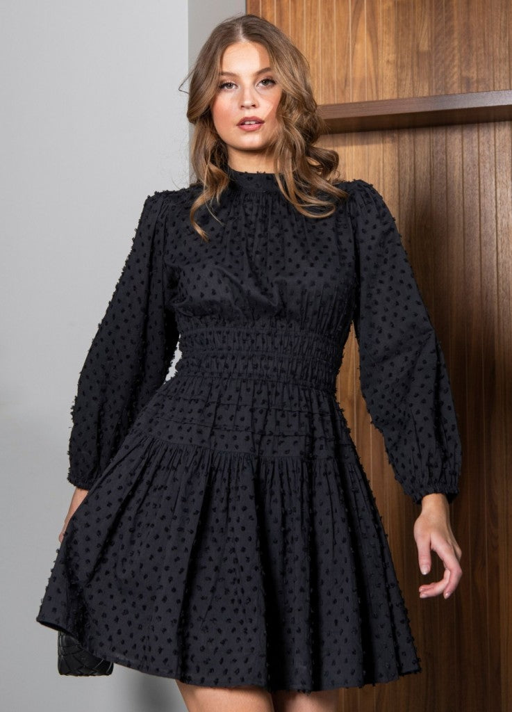 Jeanne Dress Day Black