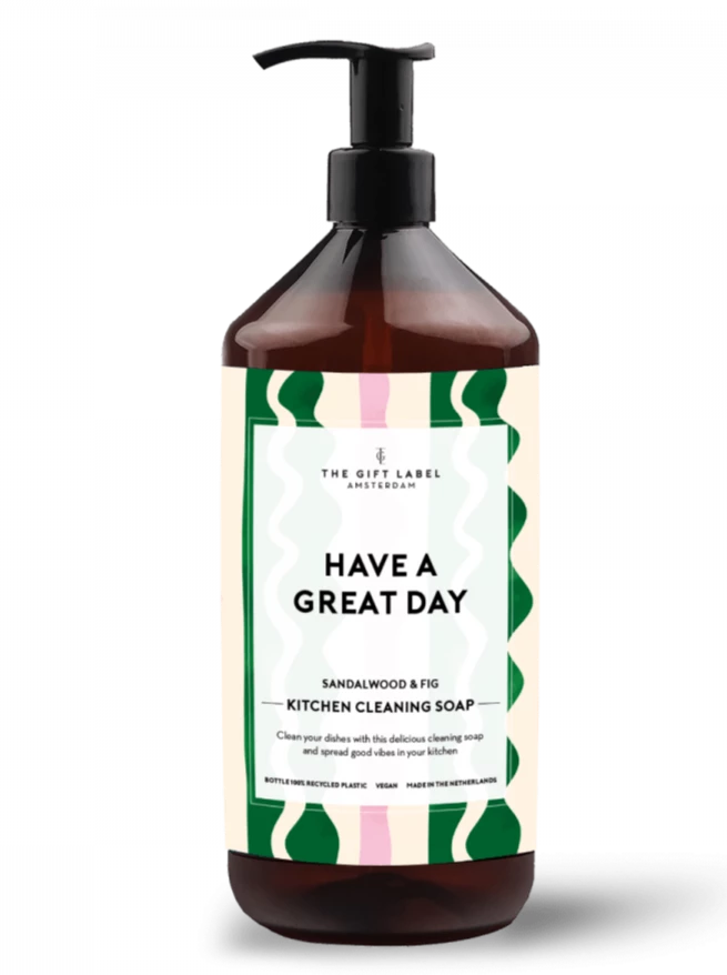 Kitchen cleaning soap - Have a great day