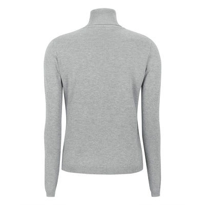 Marla Rollneck Knit Light Grey