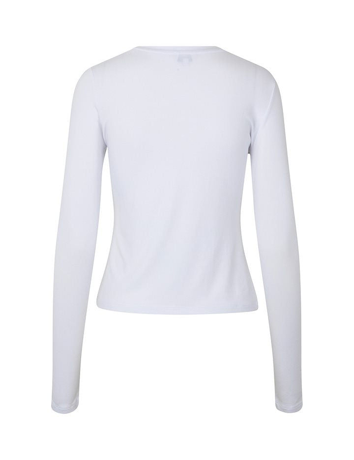 Christina Longsleeve hvit