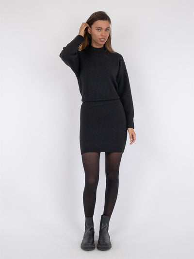 Marie Knit Skirt Black