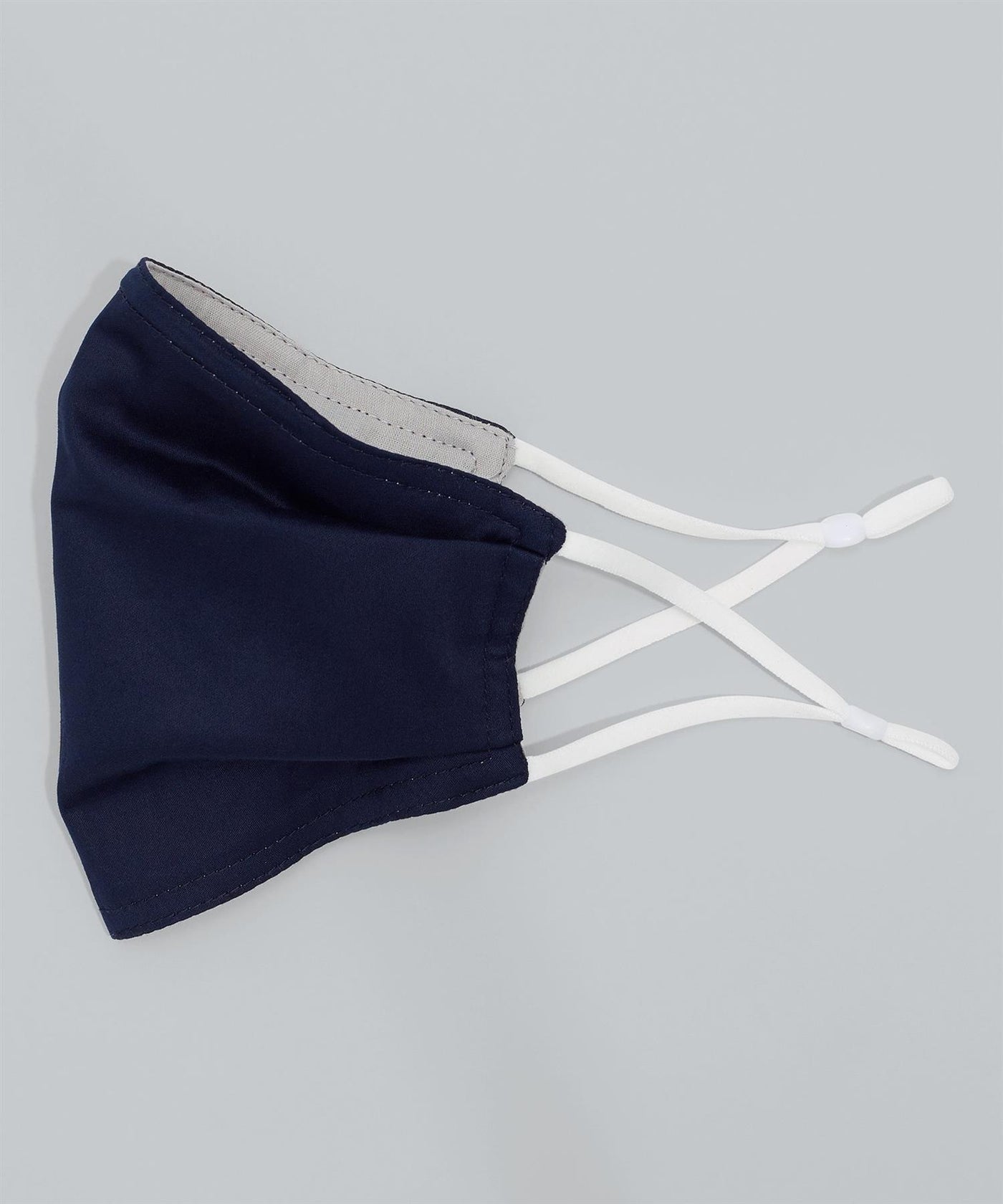 Solid Cotton Mask Navy