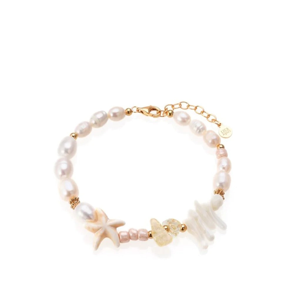 Kora Pearl Bracelet Gold-Plated
