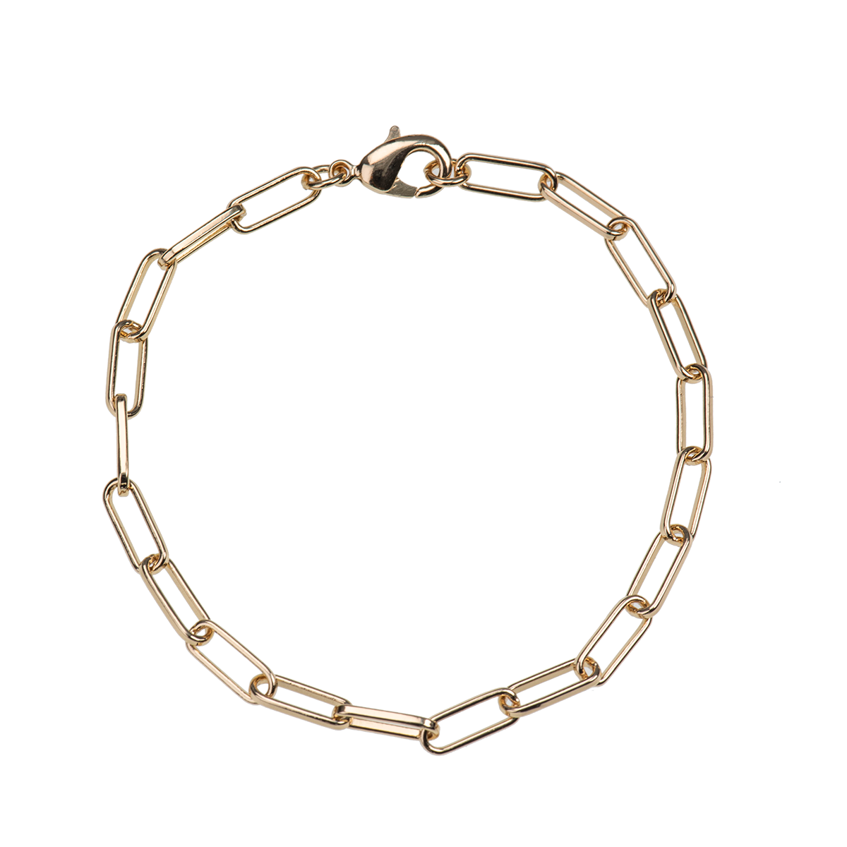 THICK CHAIN BRACELET 18 CM