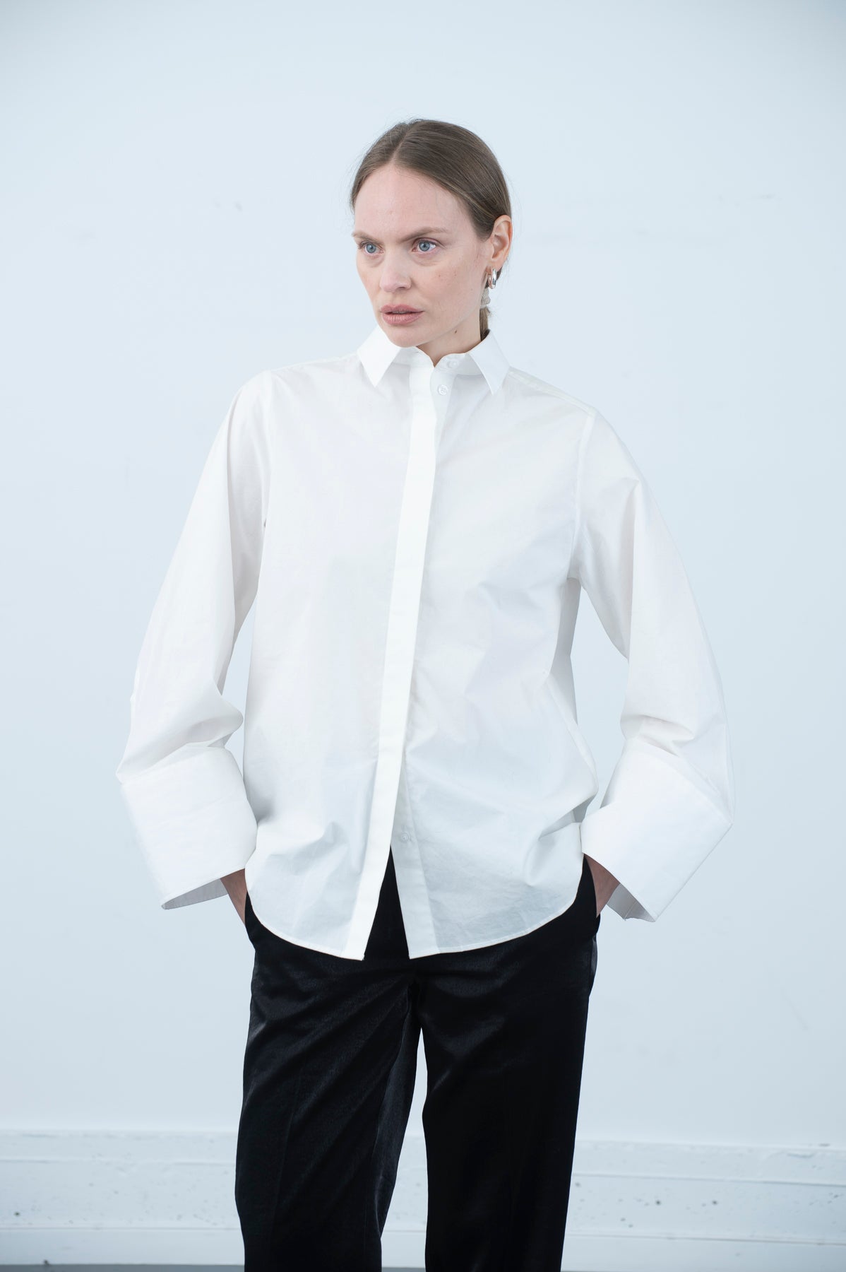 Crimson Crisp Poplin