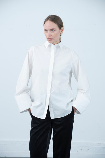 Crimson Crisp Poplin