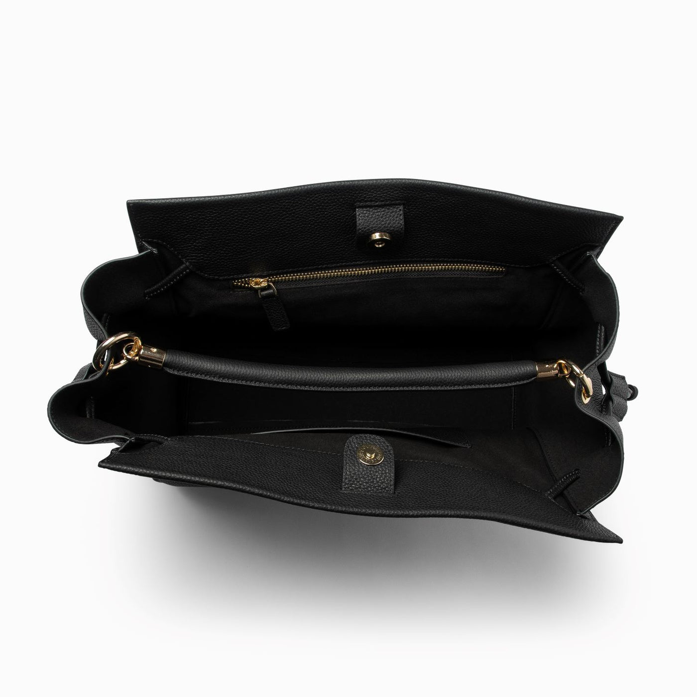 Bonnie Grained Leather M Black