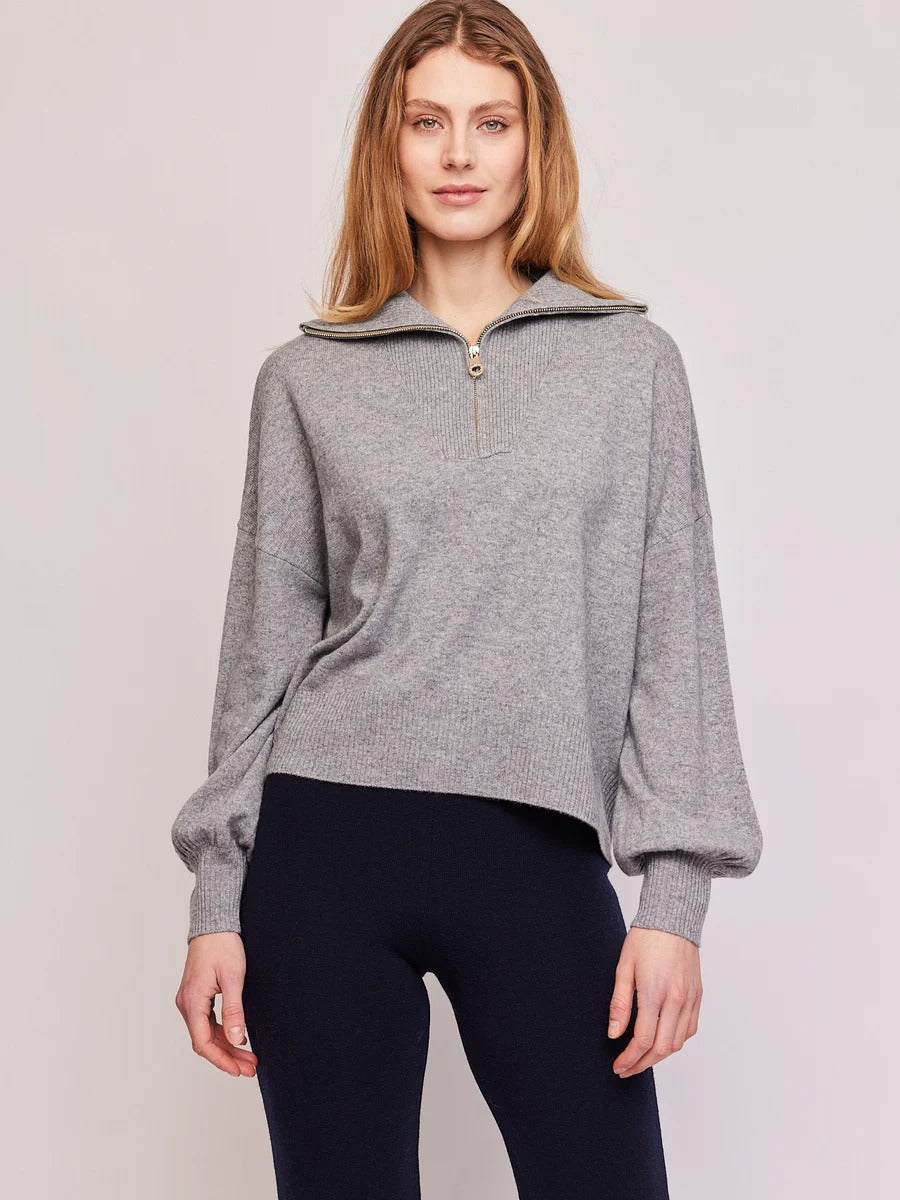 Livy wool sweater Grey melange