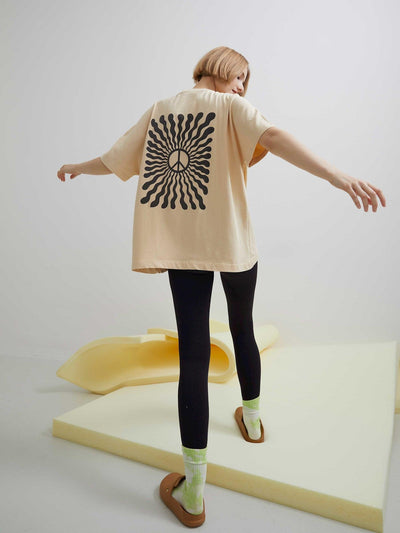 Tshirt Peace Out for Ukraine