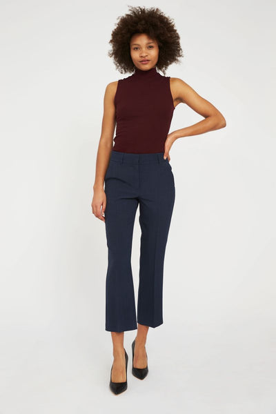Clara 229 Crop, Navy Melange
