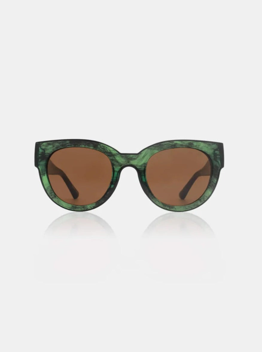 Lilly Green Marble Transparent