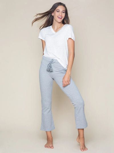 Alethe linen tee white