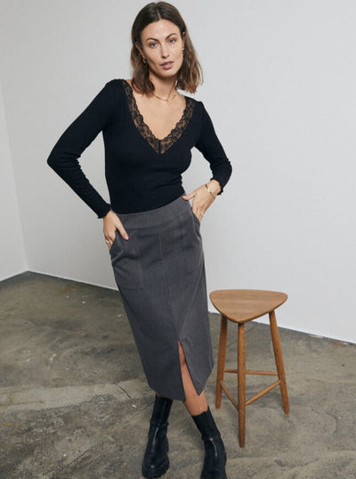 Sibylle skirt Grey