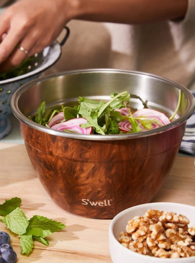 Teakwood Salad Bowl Kit 1900ml