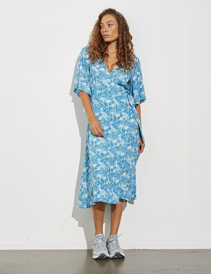 Ladonna-M Dress Paulina Print Blue