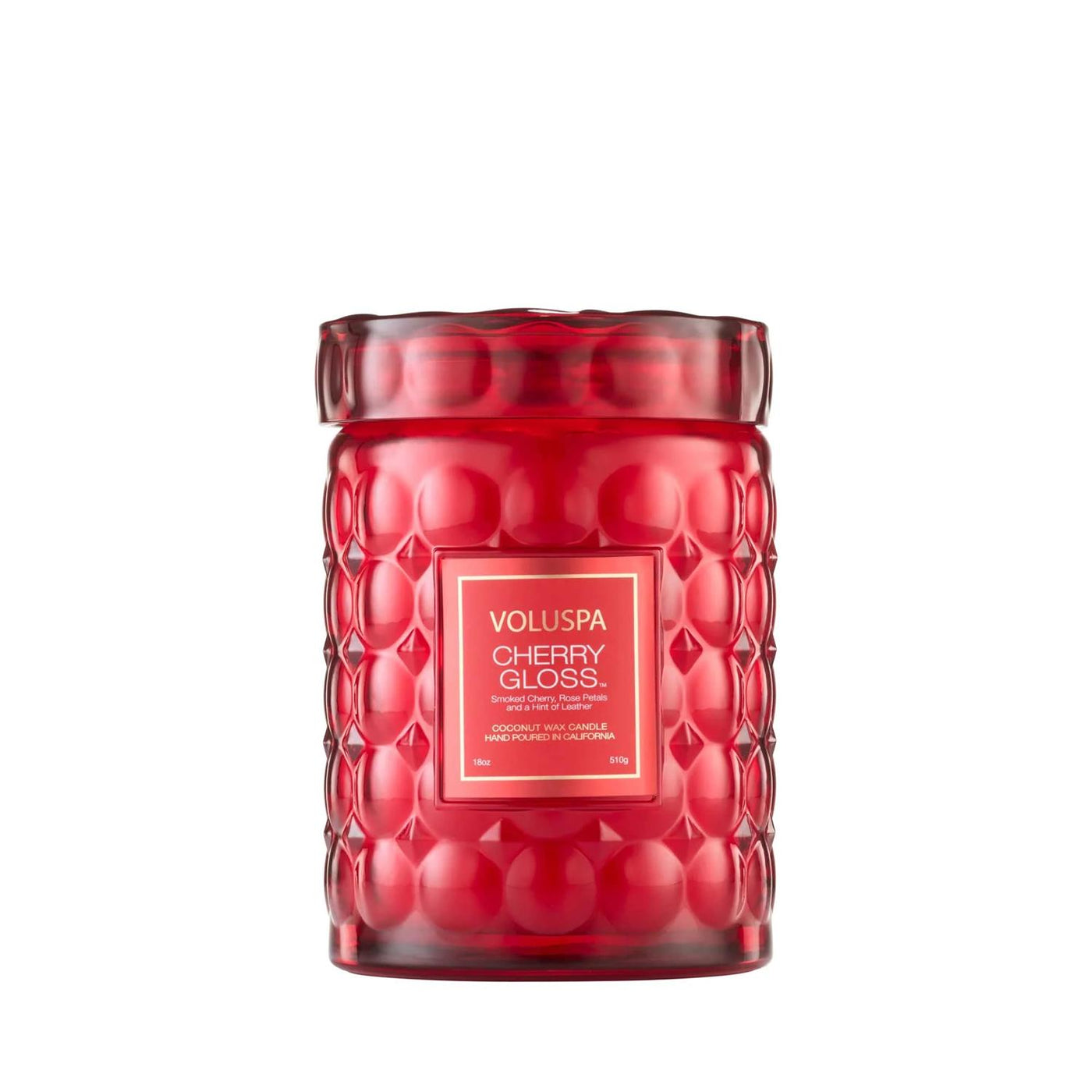 Large Jar Candle Cherry Gloss 100tim