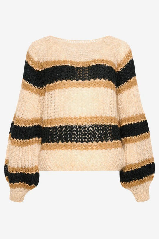 Pacific knit sweater Camel Mix