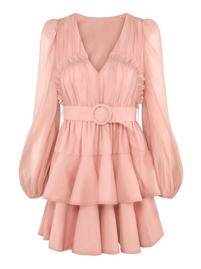 Iris Dress Short (Pink)