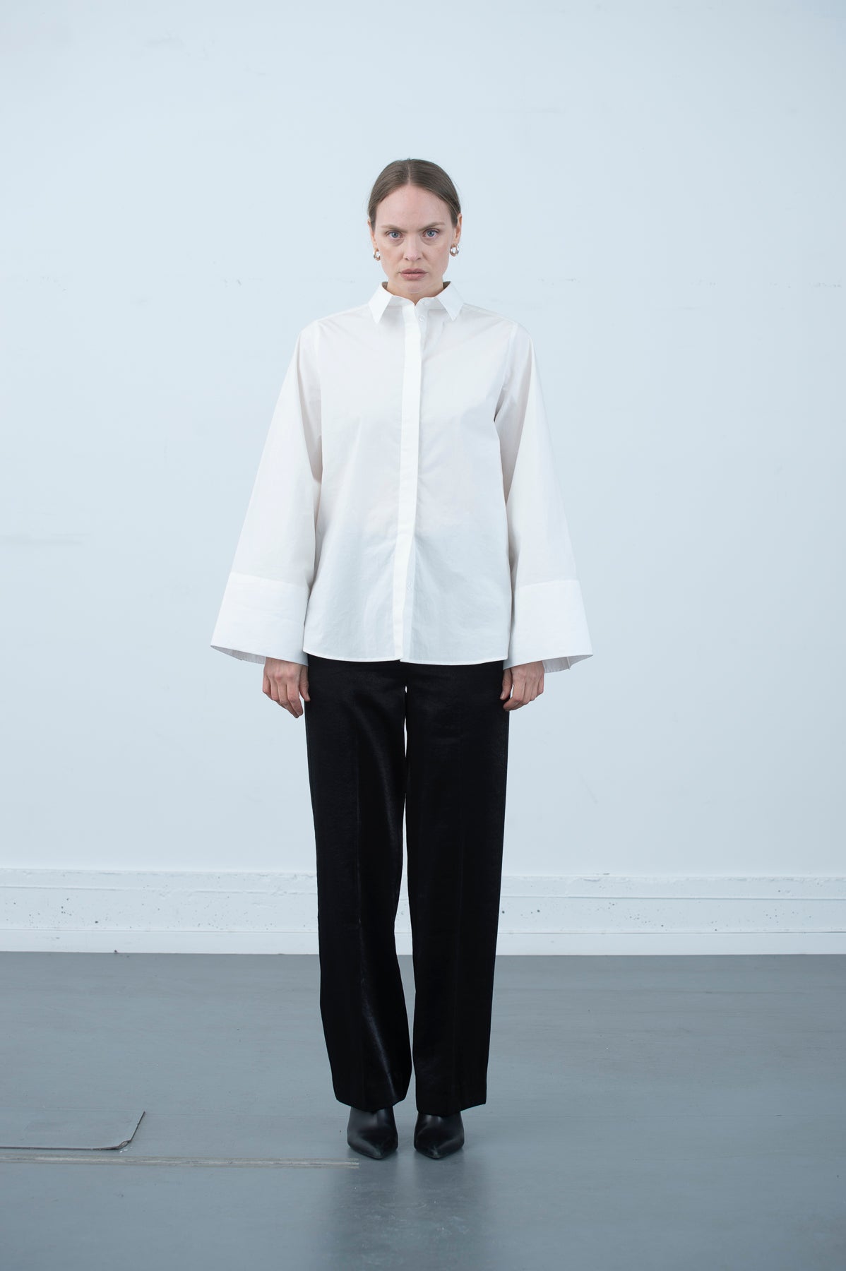 Crimson Crisp Poplin