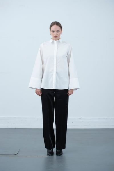 Crimson Crisp Poplin
