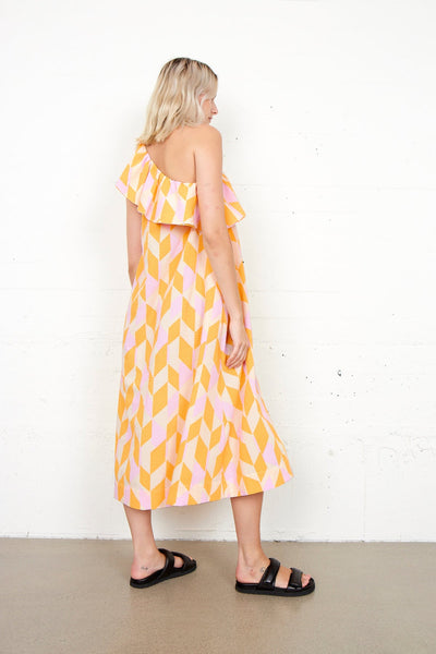 Dorit One Shoulder Dress