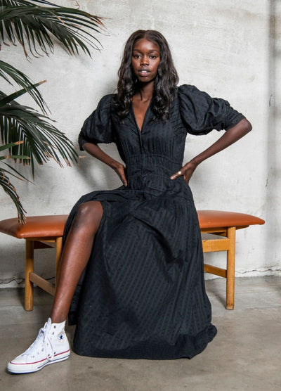 Fabienne Dress Soil