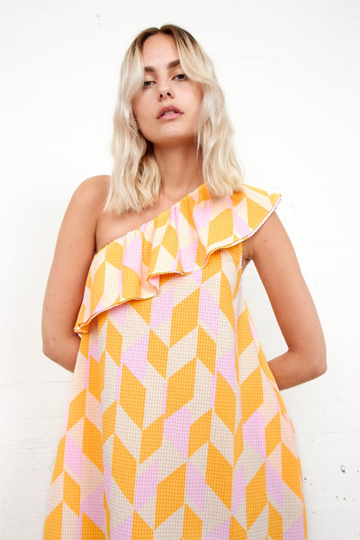 Dorit One Shoulder Dress