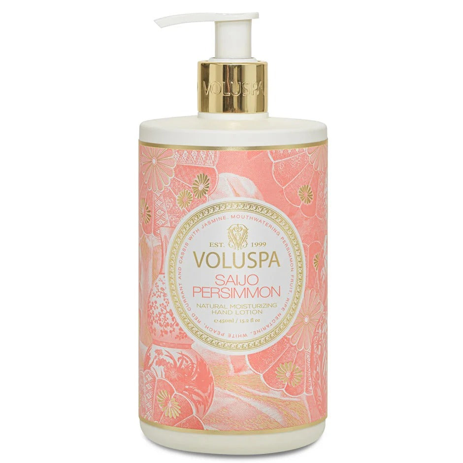 Hand Lotion 450ml Saijo Persimmon