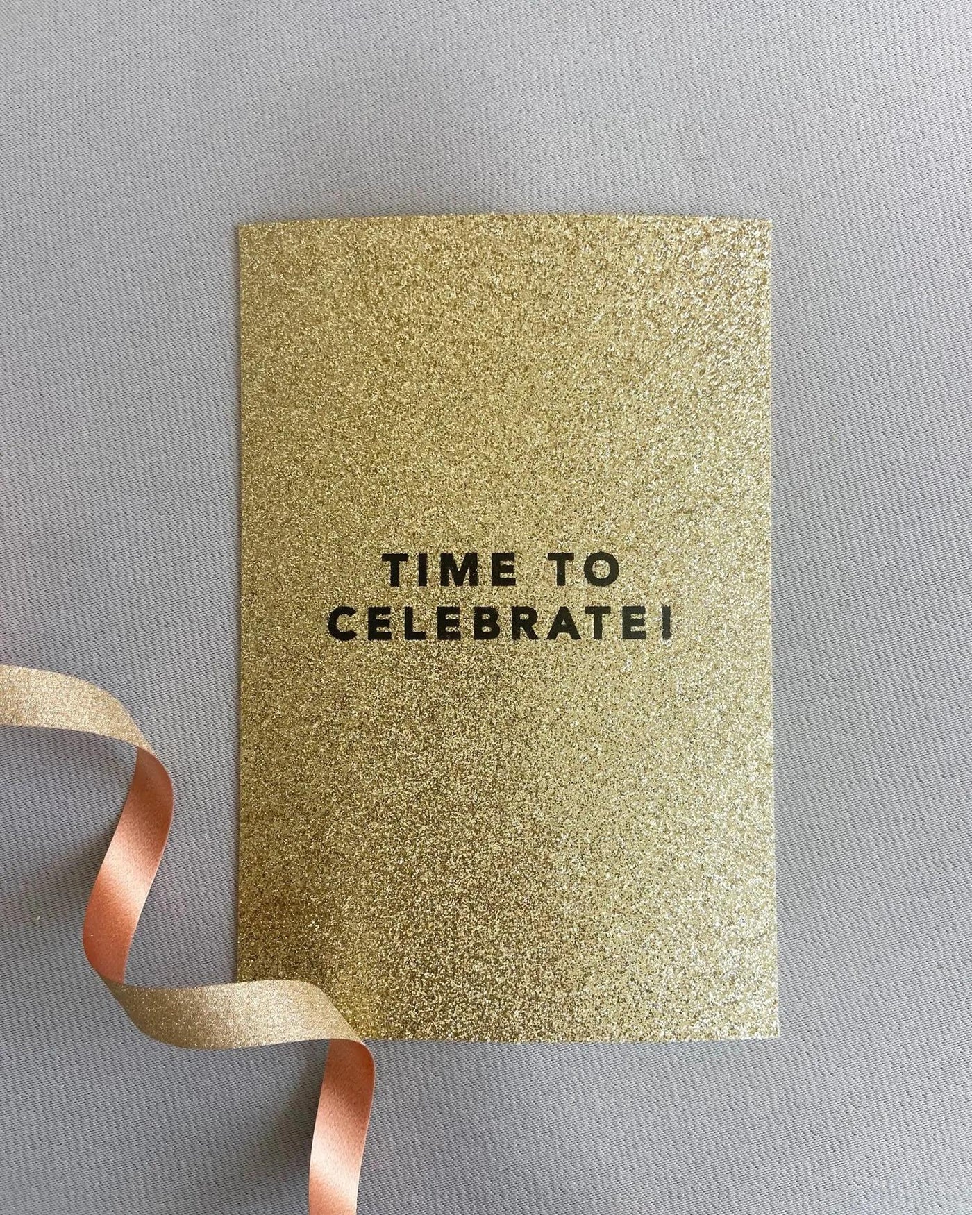 Gratulasjonskort Glitter ""Time To Celebrate"