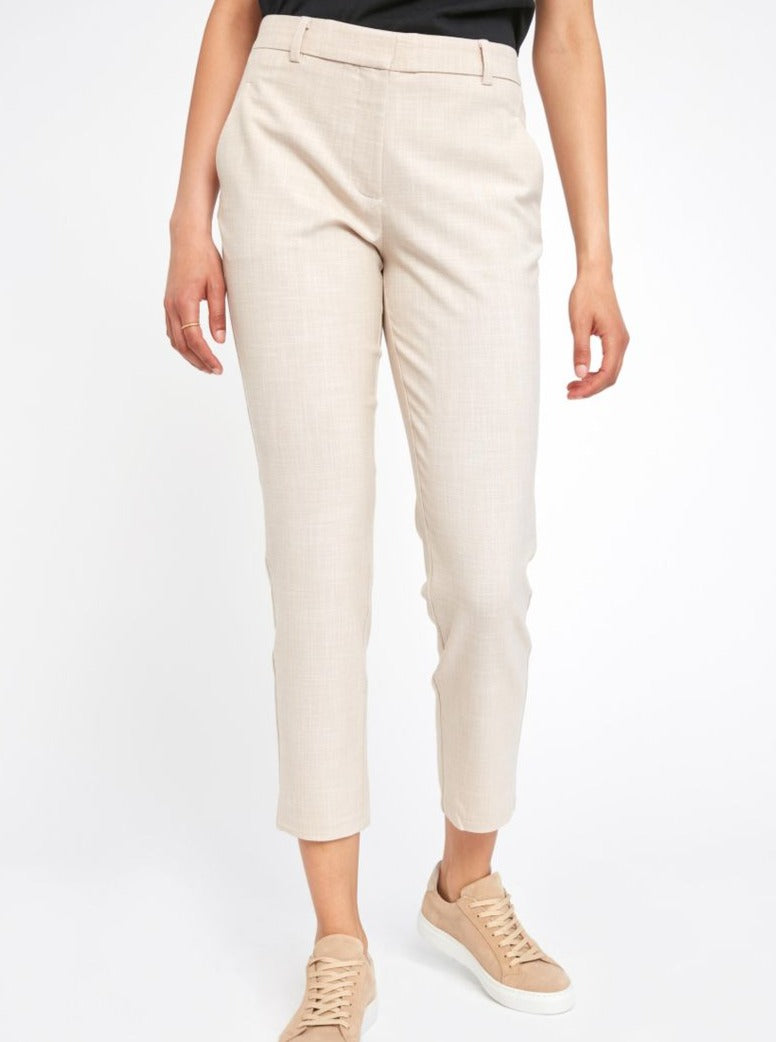 Kylie Crop 396 Light Khaki Melange