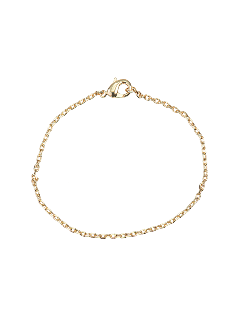GOLD BRACELET 18 CM