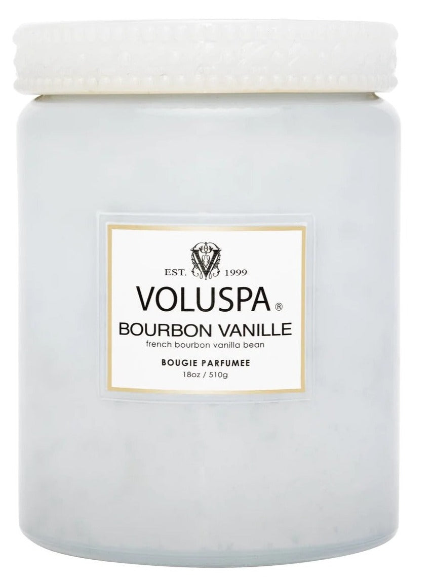 Bourbon Vanille Large jar candle 100tim