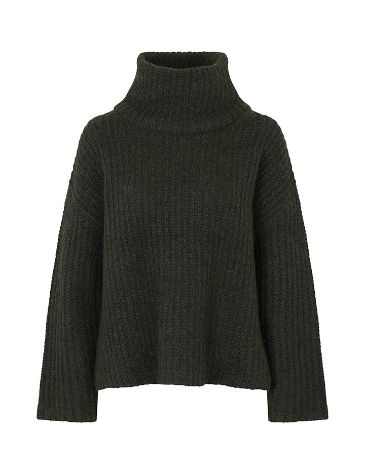 Florabel Knit Deep Forest Melang