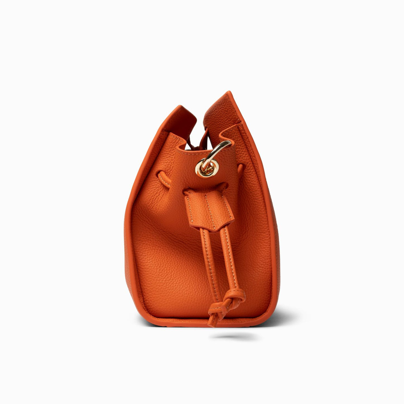 Bonnie Small Grained Leather Orange