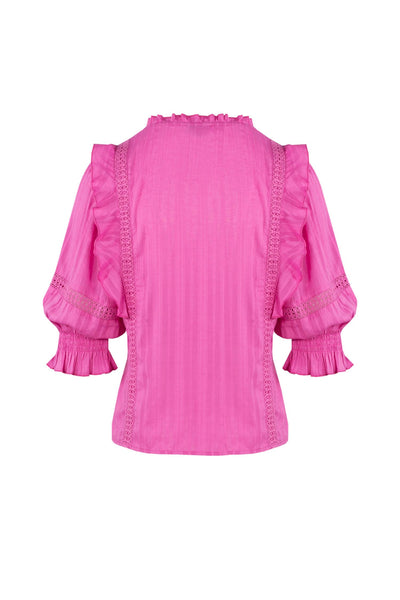 Rebekka Blouse Super pink