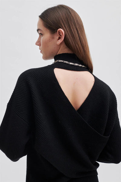 Ysamil Knit T-neck black