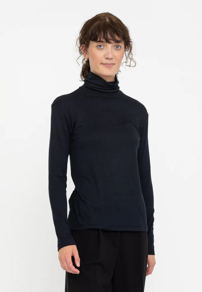 SRFenja Rollneck Knit Black
