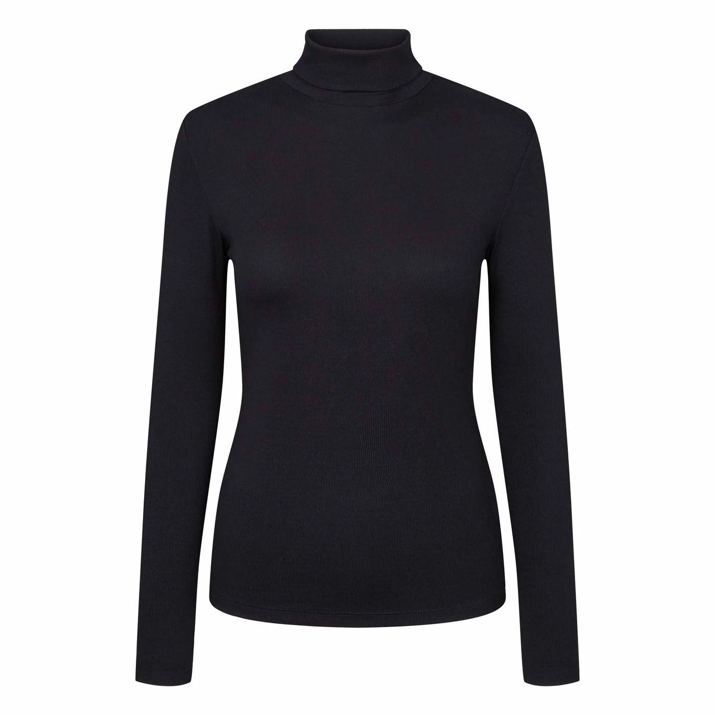 SRFenja Rollneck Knit Black
