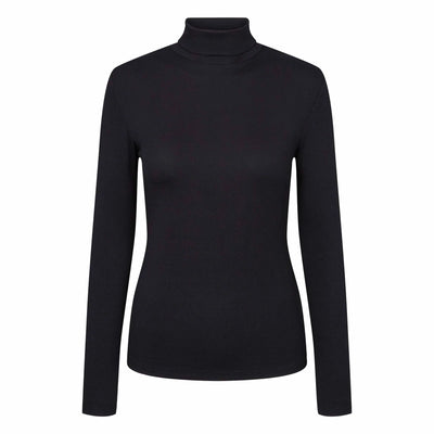 SRFenja Rollneck Knit Black