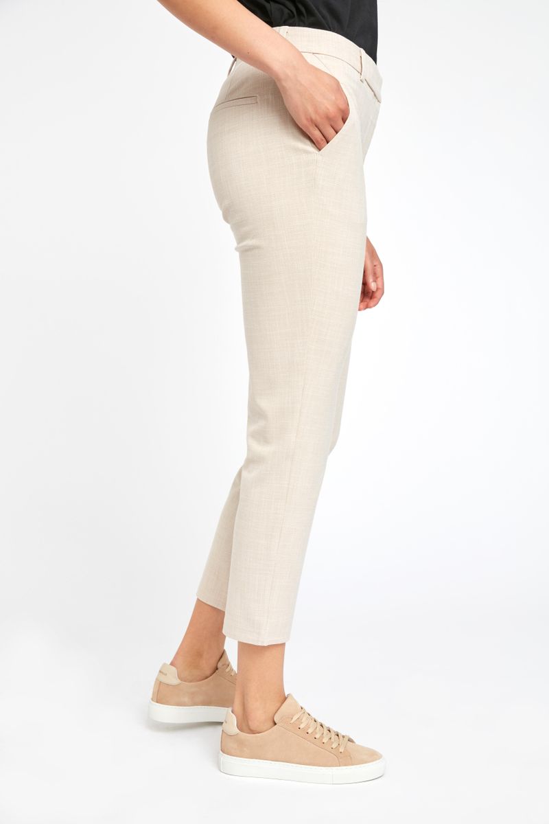 Kylie Crop 396 Light Khaki Melange