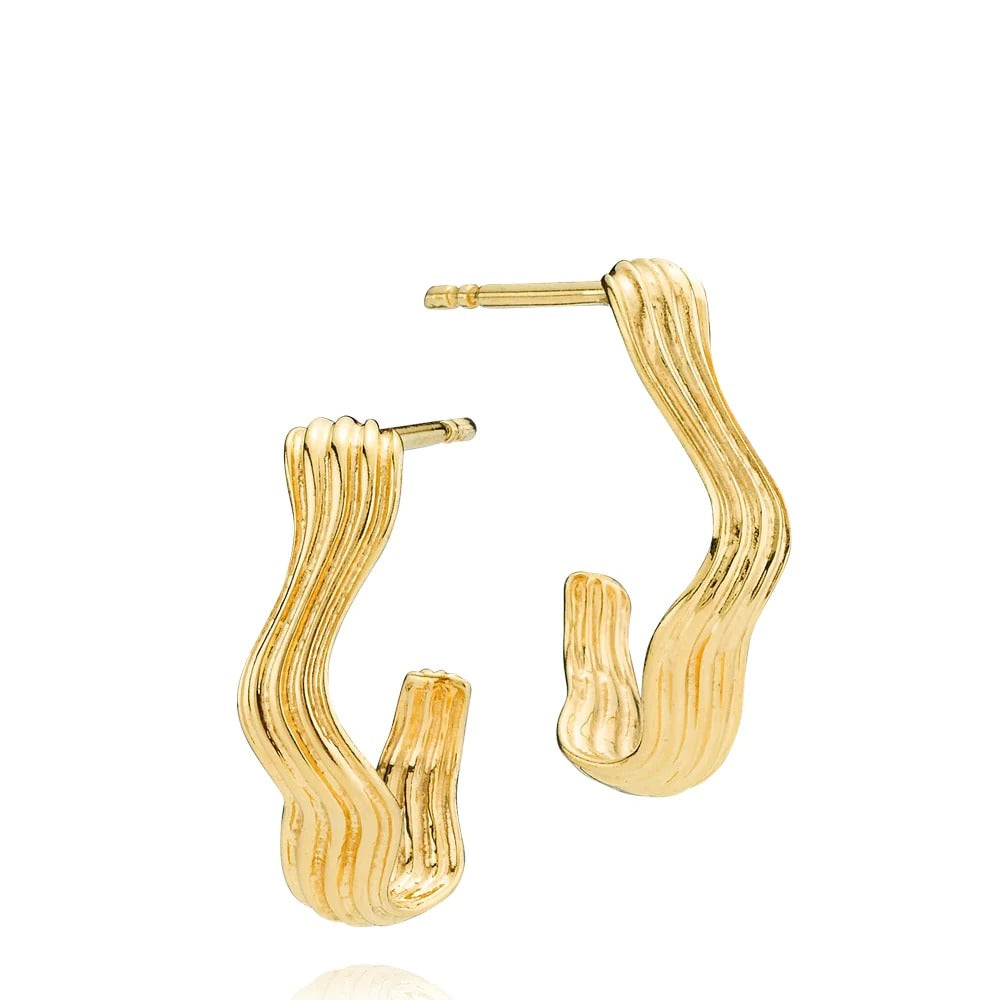 SILKE X SISTIE - EARRINGS GOLD PLATED