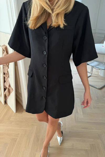 SelmaIC Blazer Dress Black